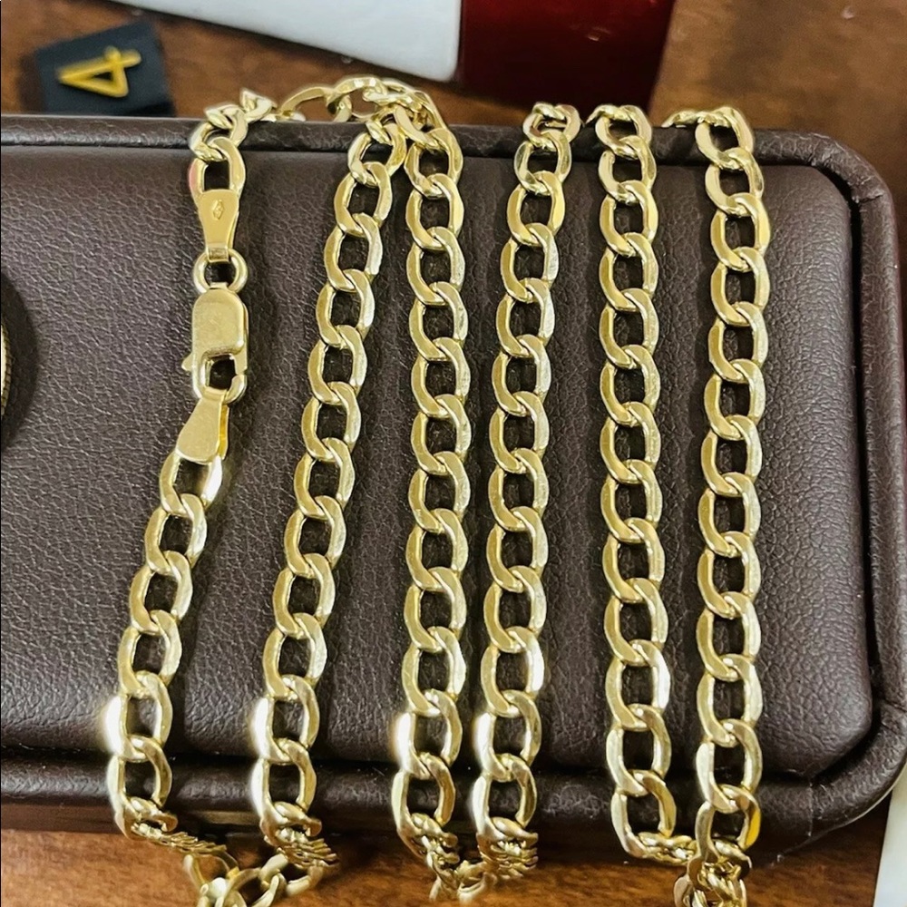 18K Gold Chain Unisex